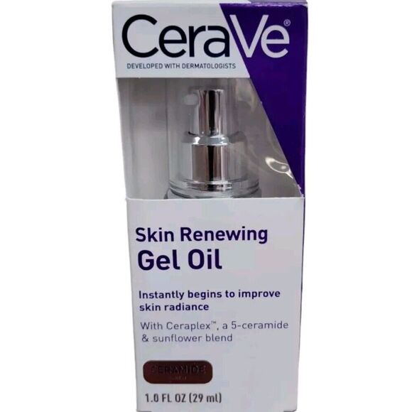 Other - Cerave Skin Renewing Gel‎ Oil  Ceramide Boost Sunflower Blend 1 Fl Oz NEW